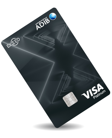 Abu Dhabi Islamic Bank - ADIB Exceed Visa Platinum Covered Card - Abu Dhabi Islamic Bank credit card