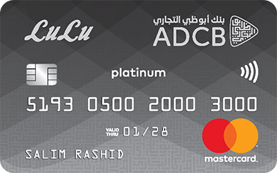 ADCB - Lulu Platinum Credit Card - ADCB credit card