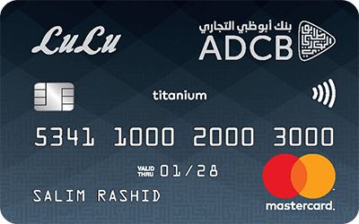 ADCB - Lulu Titanium Credit Card - ADCB credit card