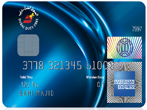 The American Express - Dubai Duty Free Card - American Express credit card