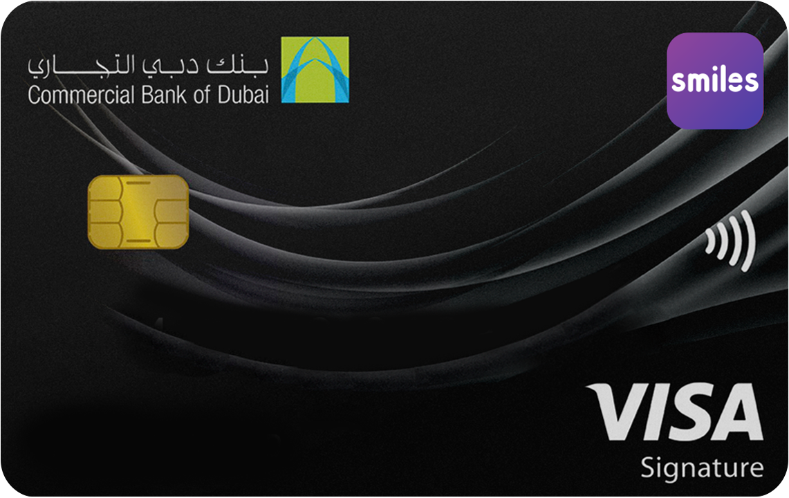 CBD - Smiles Signature Card - Commercial Bank of Dubai credit card