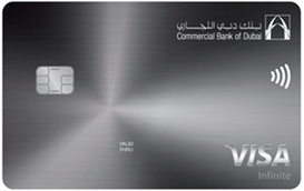 CBD - Visa Infinite Credit Card - Commercial Bank of Dubai credit card