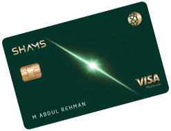 Dubai Islamic Bank - DIB SHAMS Platinum Covered Card - Dubai Islamic Bank credit card
