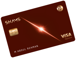 Dubai Islamic Bank - DIB SHAMS Signature Covered Card - Dubai Islamic Bank credit card