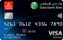 Dubai Islamic Bank - The Emirates Skywards DIB Platinum Credit Card - Dubai Islamic Bank credit card
