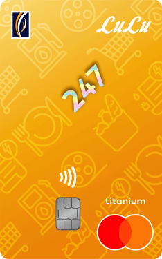 ENBD - LuLu 247 Mastercard Titanium Credit Card - Emirates NBD credit card