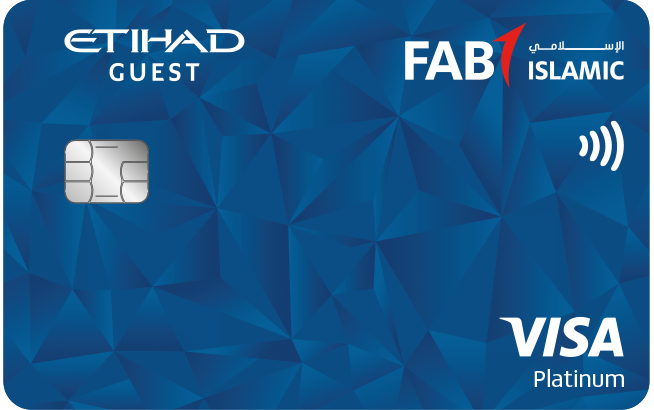 FAB - Etihad Guest Platinum Islamic Credit Card - First Abu Dhabi Bank credit card
