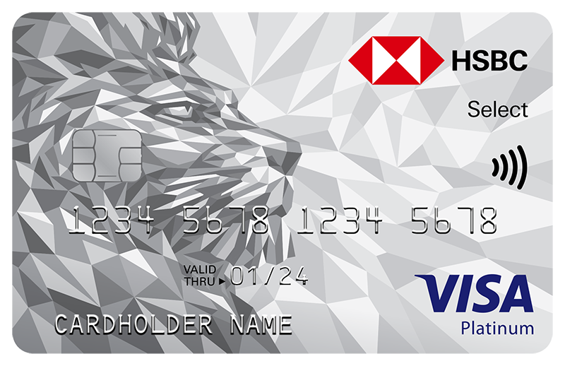 HSBC Platinum Select Credit Card - HSBC credit card