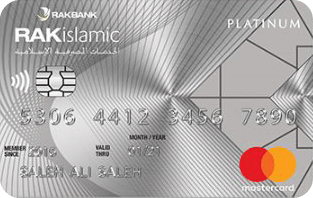 RAKIslamic Platinum Credit Card - RAKIslamic credit card